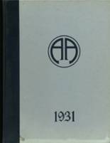 Abbot Academy 1931 yearbook cover photo