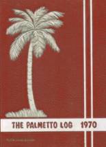 Palmetto High School 1970 yearbook cover photo