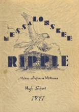 Williams High School 1947 yearbook cover photo