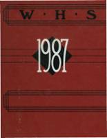 1987 Wagoner High School Yearbook from Wagoner, Oklahoma cover image