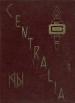 Bay City Central High School 1961 yearbook cover photo