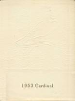 Barnard High School 1953 yearbook cover photo