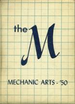 Mechanic Arts High School 1950 yearbook cover photo