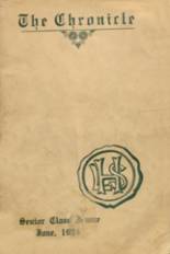 Lyman Hall High School 1924 yearbook cover photo