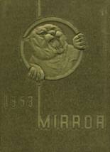 Sharon High School 1953 yearbook cover photo