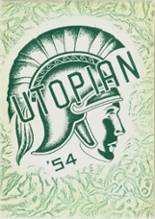 1954 Morgan High School Yearbook from Morgan, Utah cover image