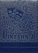 Uintah High School 1951 yearbook cover photo