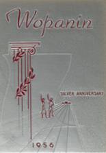 Wahpeton High School 1956 yearbook cover photo