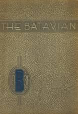 Batavia High School 1936 yearbook cover photo