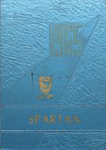 Sparta High School 1965 yearbook cover photo