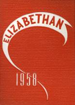 St. Elizabeth High School 1958 yearbook cover photo