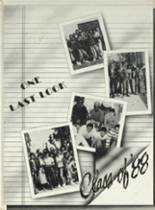 Weleetka High School 1988 yearbook cover photo