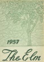 Wethersfield High School 1957 yearbook cover photo
