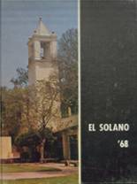 Santa Paula Union High School 1968 yearbook cover photo