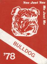 1978 Sentinel High School Yearbook from Sentinel, Oklahoma cover image