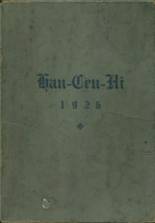 Hancock Central High School 1926 yearbook cover photo