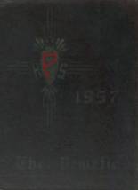 1957 Pemetic High School Yearbook from Southwest harbor, Maine cover image