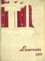 Hendersonville High School 1958 yearbook cover photo