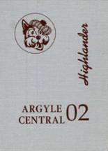 Argyle Central High School 2002 yearbook cover photo