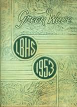 Long Branch High School 1953 yearbook cover photo