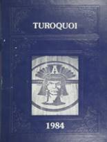 Azusa High School 1984 yearbook cover photo