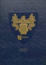 Upper Merion High School 1957 yearbook cover photo