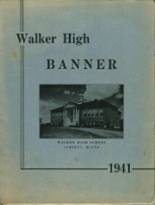 Walker High School 1941 yearbook cover photo