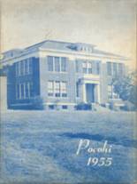 Polk County High School 1955 yearbook cover photo