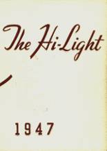 Antigo High School 1947 yearbook cover photo