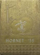 Hornbeck High School 1955 yearbook cover photo