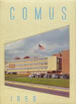 Zanesville High School 1959 yearbook cover photo