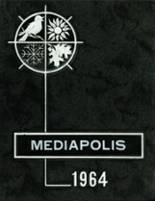 Mediapolis High School 1964 yearbook cover photo