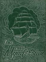 Mynderse Academy 1948 yearbook cover photo