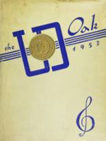 Upper Darby High School 1953 yearbook cover photo
