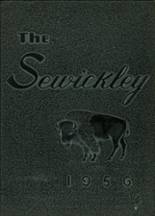 Sewickley High School 1956 yearbook cover photo