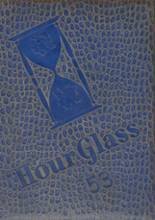 Church Hill High School 1953 yearbook cover photo