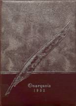 Onarga High School 1952 yearbook cover photo