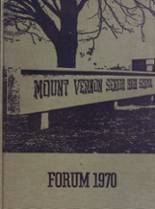 1970 Mt. Vernon High School Yearbook from Mt. vernon, Ohio cover image