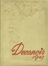 Decatur High School 1947 yearbook cover photo