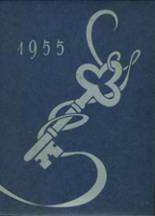 Franklin High School 1955 yearbook cover photo