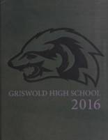 Griswold High School 2016 yearbook cover photo