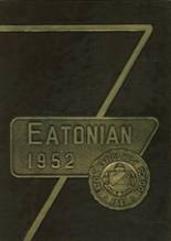 Eaton Rapids High School 1952 yearbook cover photo
