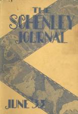 Schenley High School 1933 yearbook cover photo