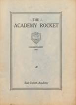 East Corinth Academy 1927 yearbook cover photo