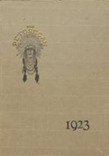 Petoskey High School 1923 yearbook cover photo