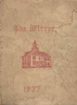 Patten Academy 1937 yearbook cover photo