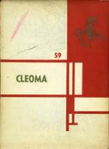Cleveland High School 1959 yearbook cover photo