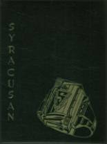 Syracuse High School 1958 yearbook cover photo