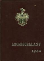 Loomis-Chaffee School 1968 yearbook cover photo