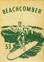 Coronado High School 1953 yearbook cover photo